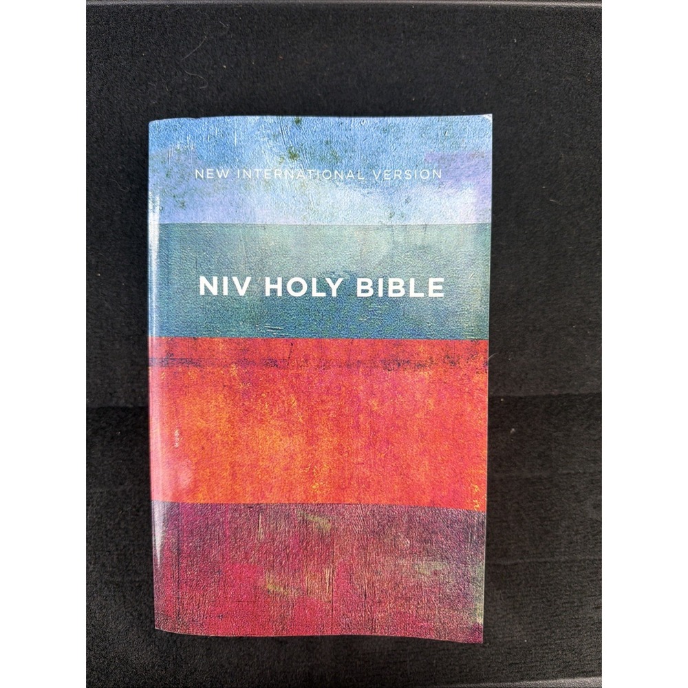 NIV Value Outreach Bible [Red/Blue] by Zondervan (2017, Trade Paperback)